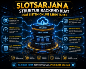 SLOTSARJANA membahas bagaimana struktur backend yang kuat membantu sistem online lebih stabil, tahan gangguan, dan konsisten dalam berbagai kondisi.